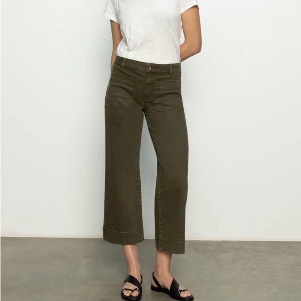 Sanctuary The Marine Standard Rise Denim Pant Fatigue